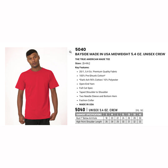 Midwest Nice Tee (Navy)