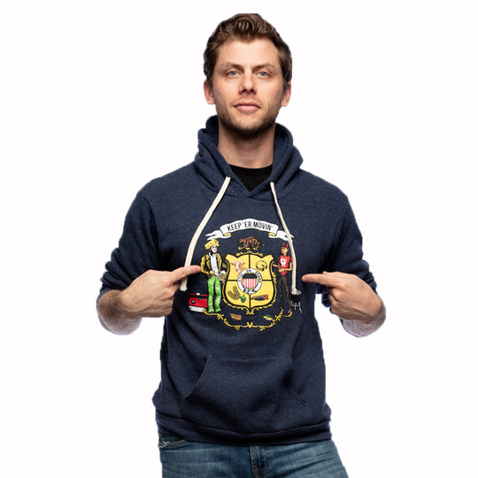 Wisconsin State Flag Hoodie