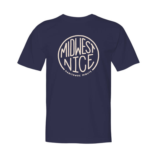 Midwest Nice Tee (Navy)