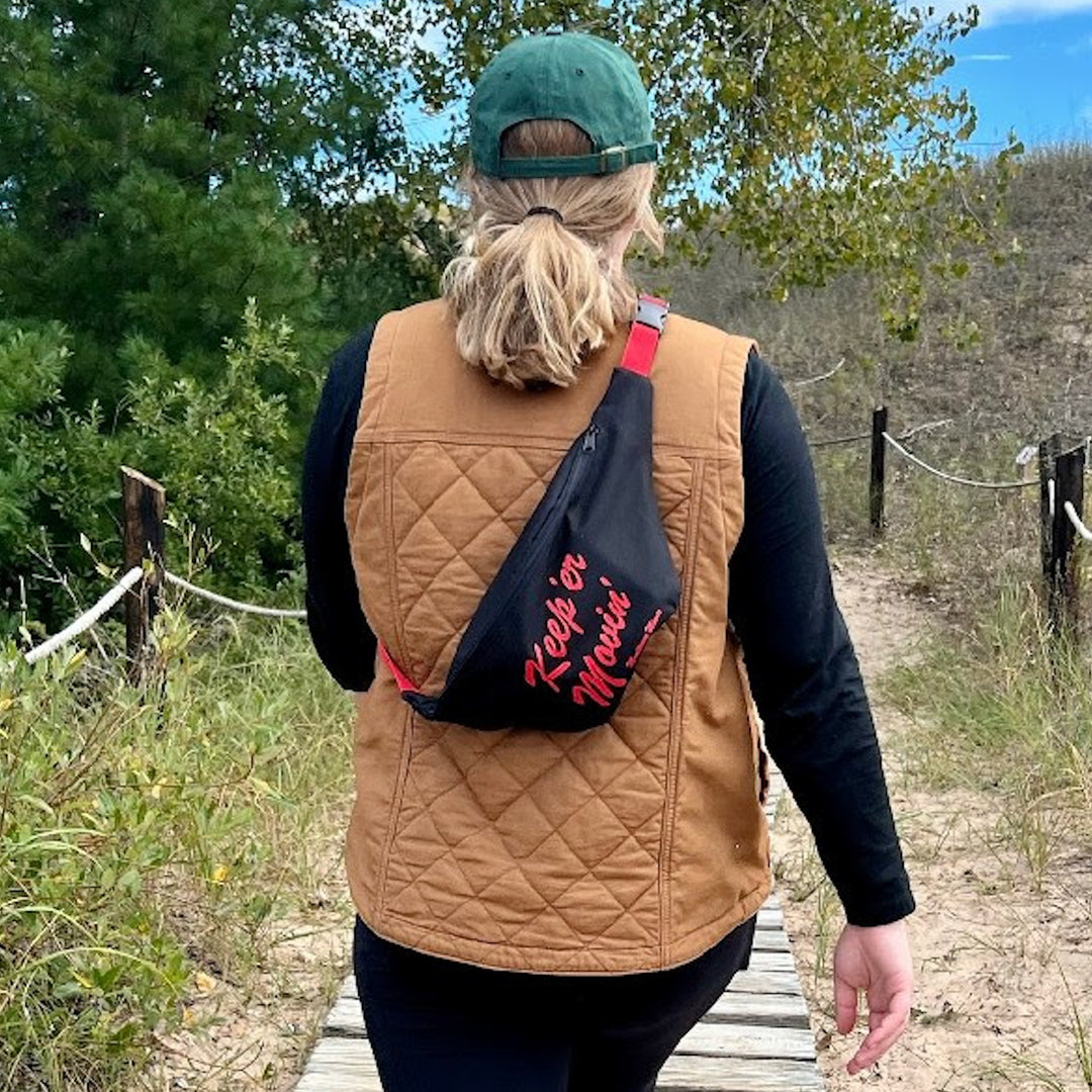 Keep ‘er Movin’ Custom Fanny Pack/Crossbody