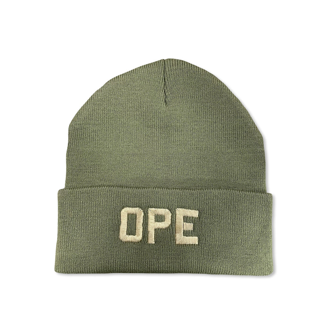 OPE Beanie - Military Green
