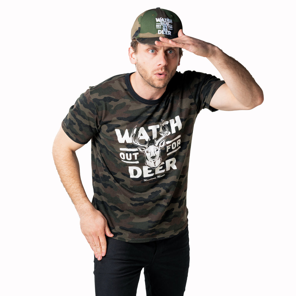 Watch Out For Deer Tee (Camo)